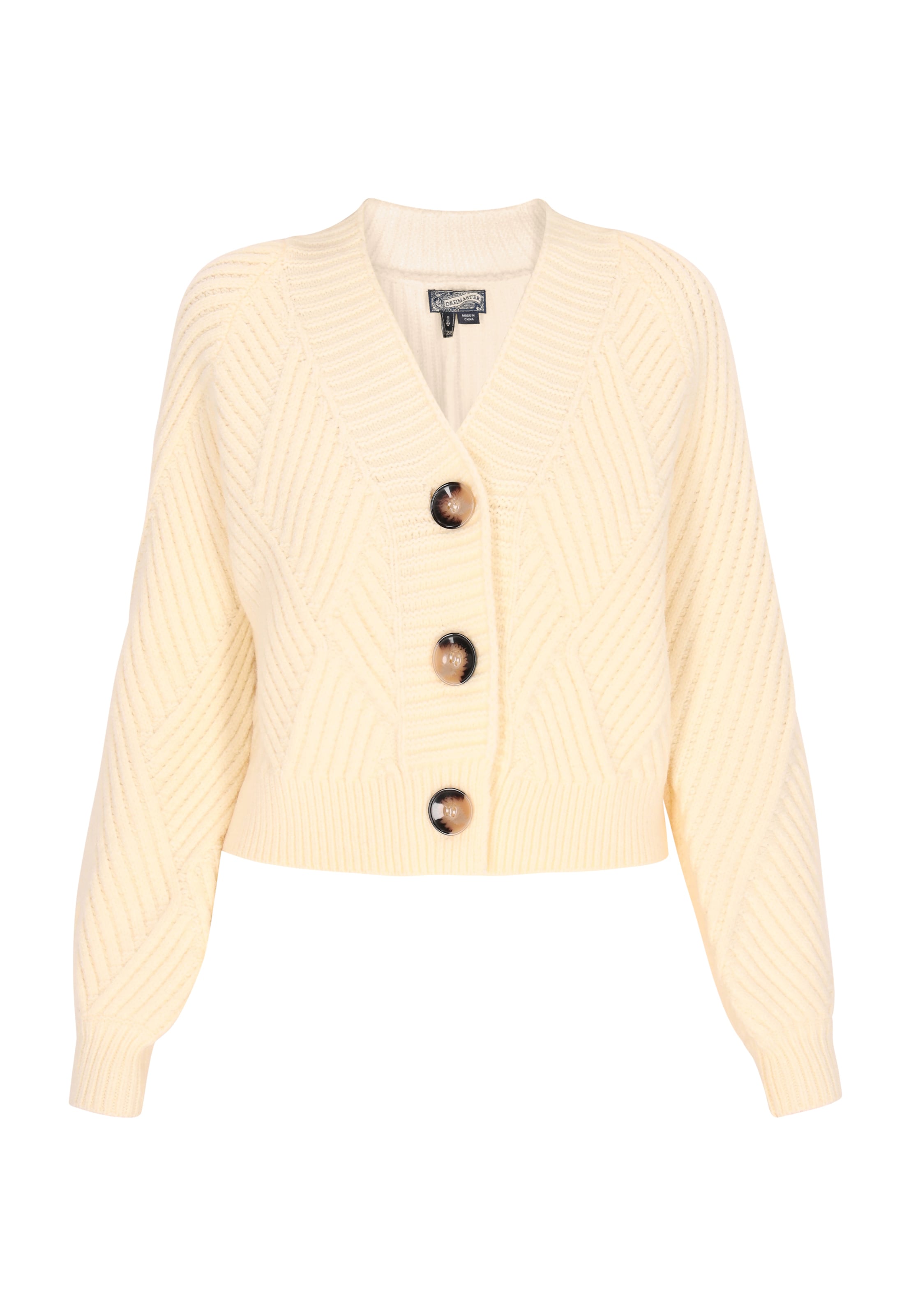 DreiMaster Vintage Neuletakki värissä beige: etupuoli