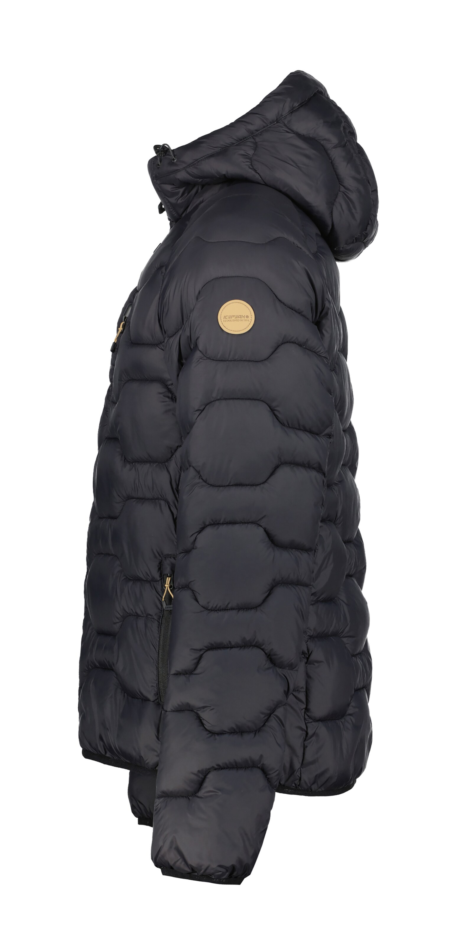 ICEPEAK Winter Jacket 'BRANCH' in Black