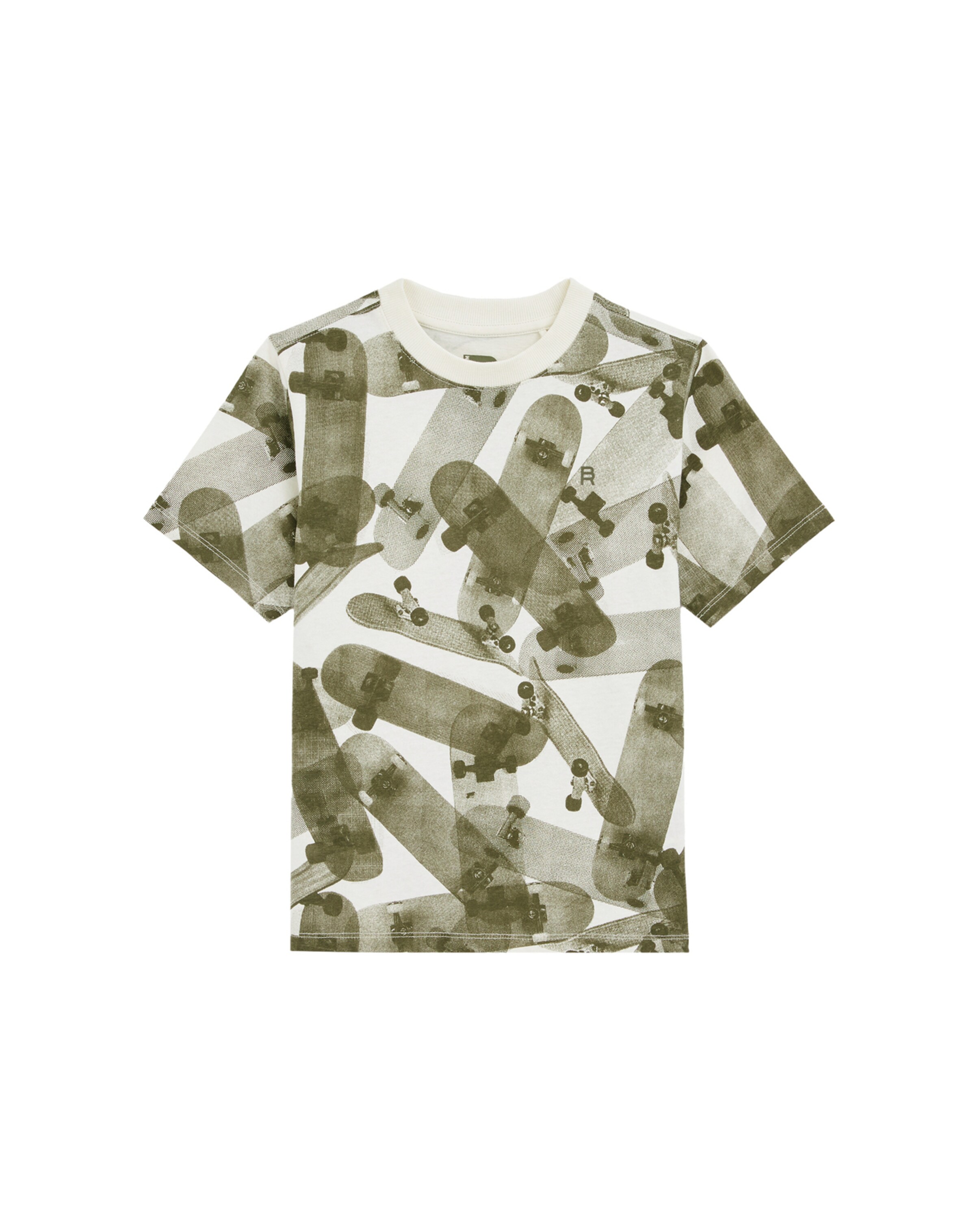 WE Fashion Póló - zöld: elől