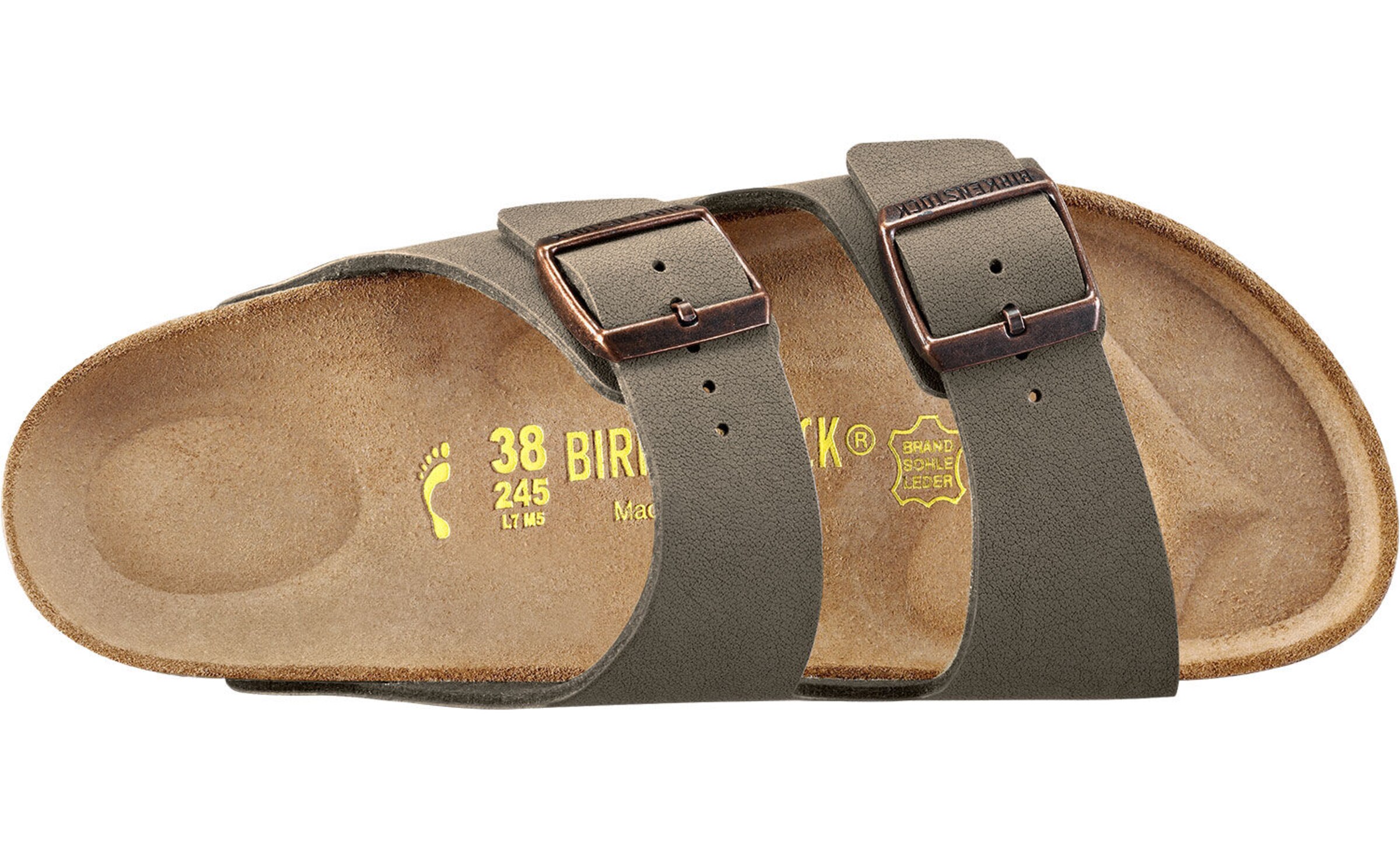 Ciabatta ' Arizona ' di BIRKENSTOCK in grigio