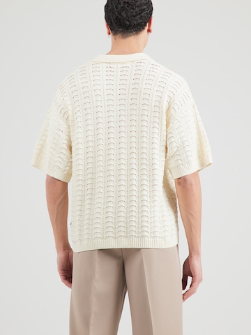 Woodbird Pullover 'Shimo' in Weiß