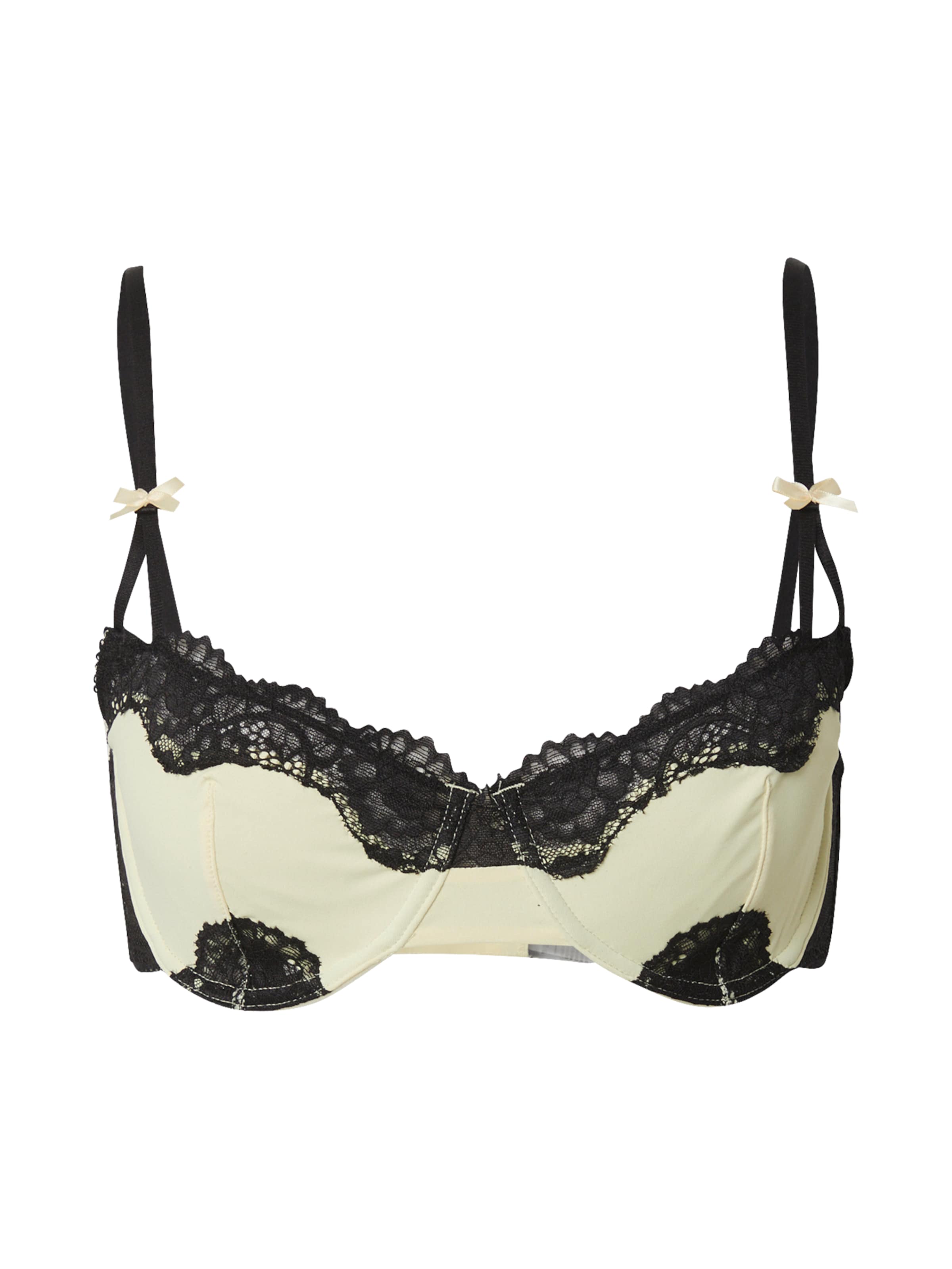WILD LOVERS Balconette Bra 'SIERRA' in Yellow: front