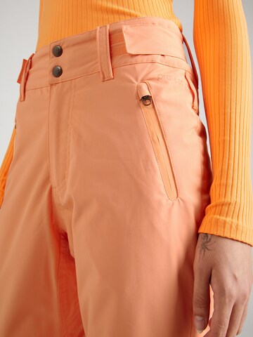 PROTEST Regular Workout Pants 'CINNAMON' in Orange