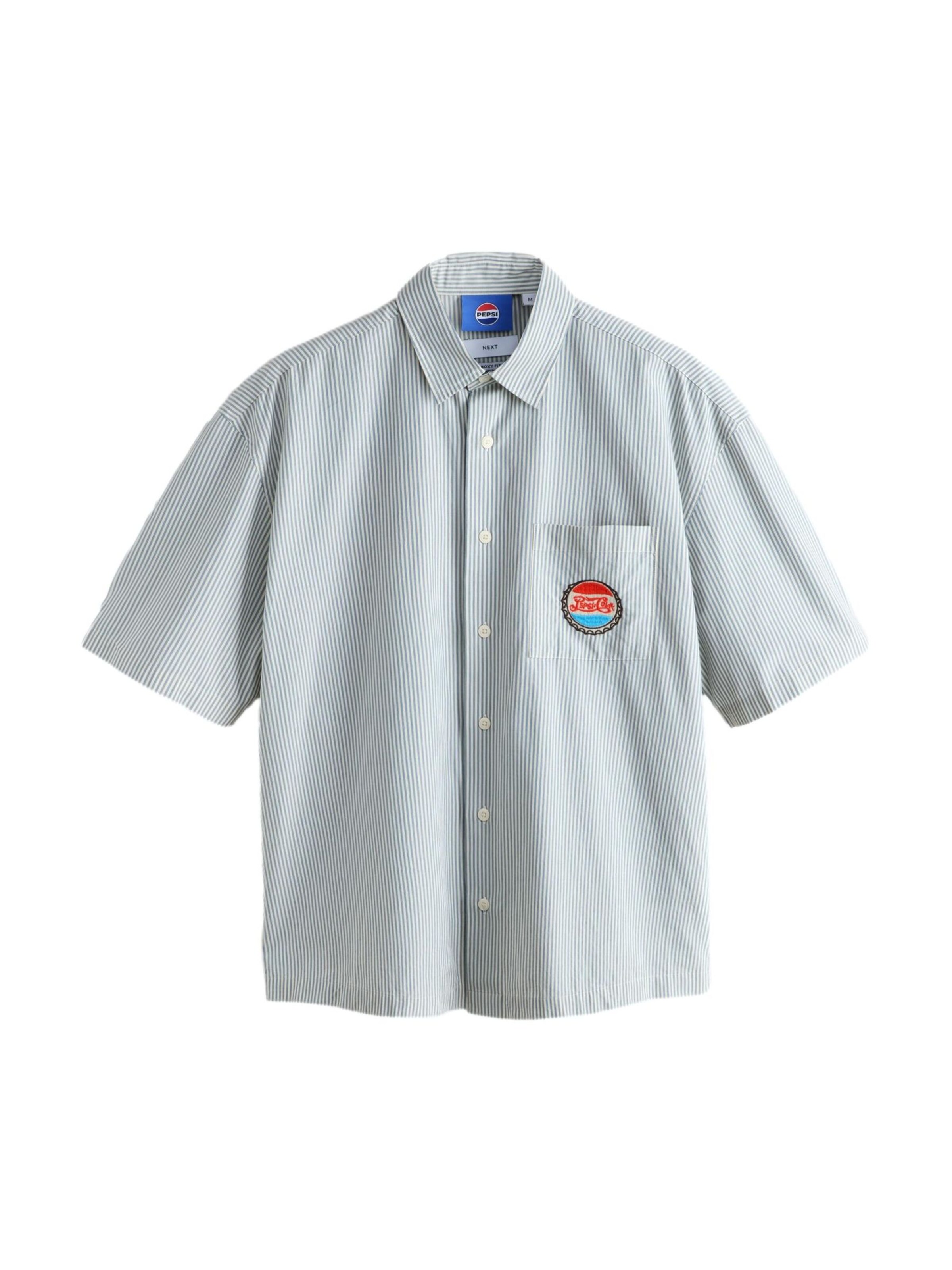 Next Regular Fit Hemd in Blau: Vorderseite