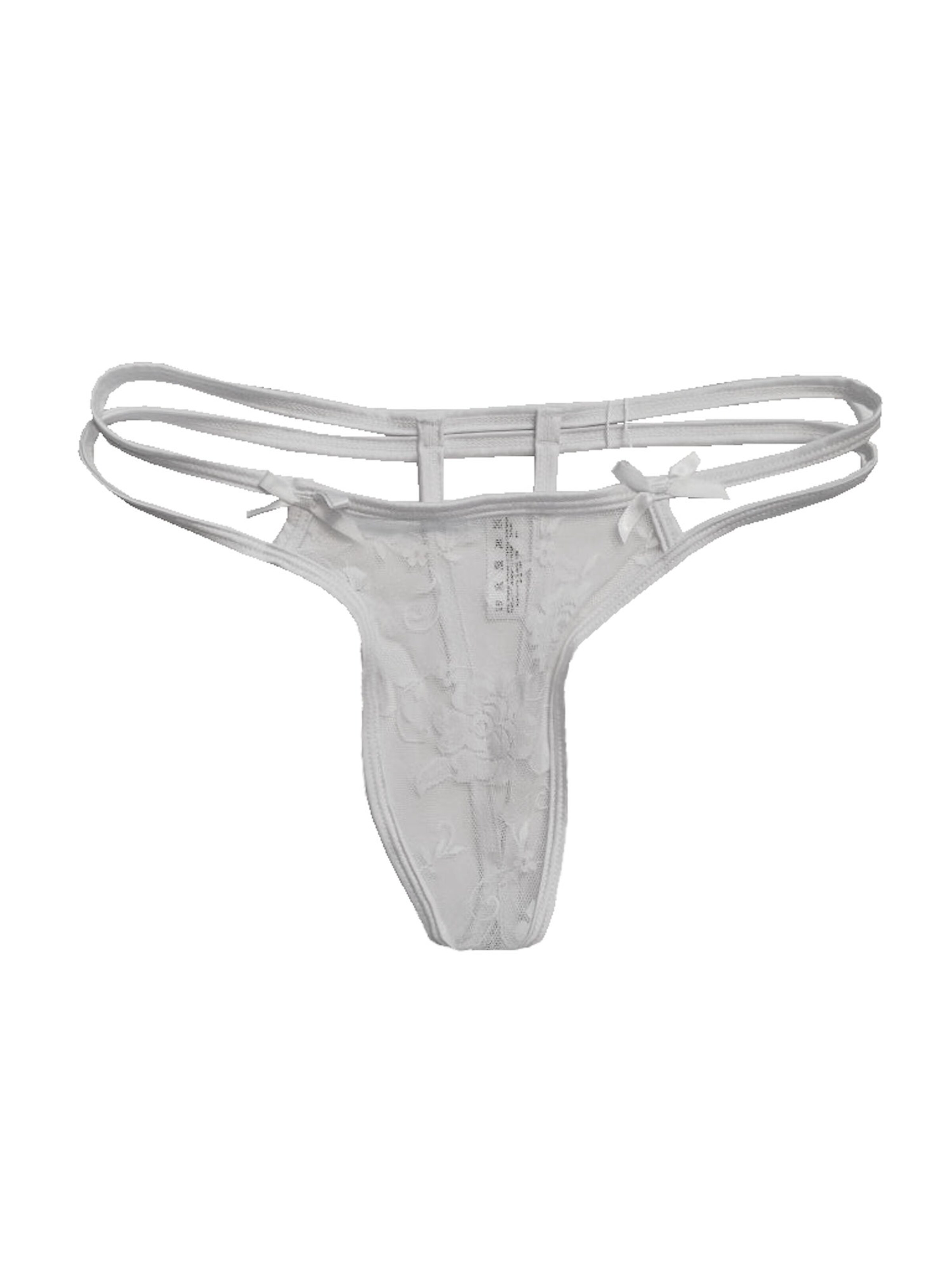 Provocative Thong in White
