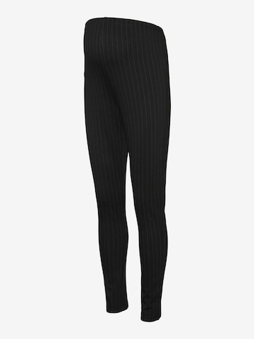 MAMALICIOUS Slimfit Leggingsit 'MLTALIA' värissä musta: etupuoli