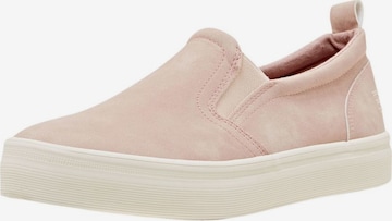 ESPRIT Спортни обувки Slip On в розово: отпред