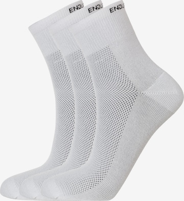 ENDURANCE Athletic Socks 'Alcudia' in White: front