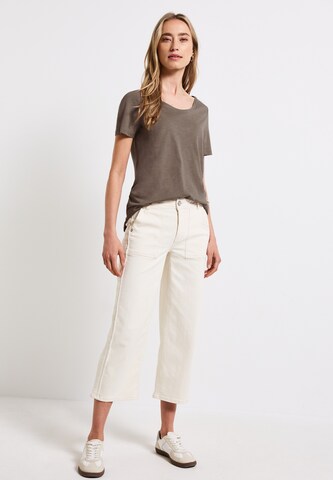 STREET ONE Shirt 'Gerda' in Brown: front