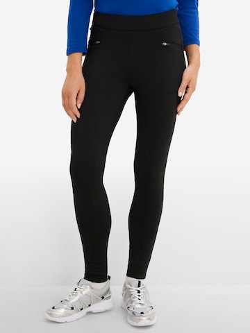 bonprix Skinny Legíny – černá