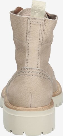 Paul Green Lace-Up Ankle Boots in Beige