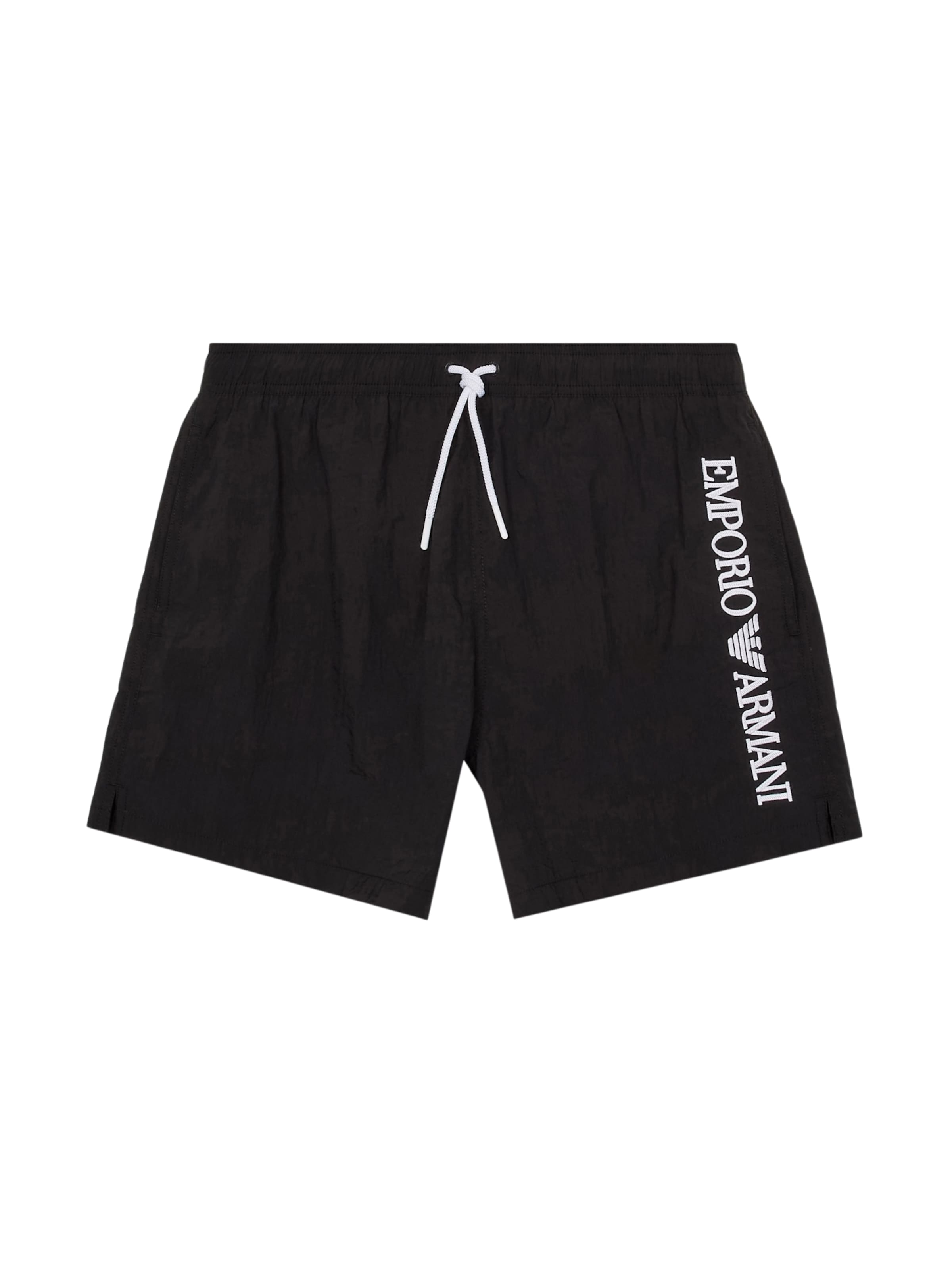 Pantaloncini da bagno Emporio Armani di colore nero / offwhite, Visualizzazione prodotti