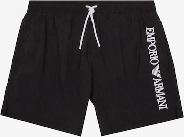 Emporio Armani Swimming shorts in Black: front