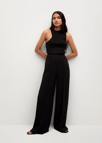 MANGO Wide Leg Hose 'Justo' in Schwarz