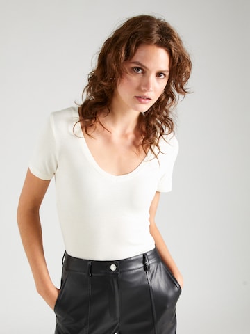 Hailys - Camisa 'Gina' em branco: frente