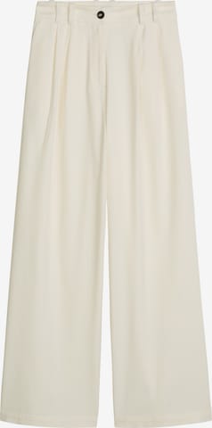 Pantalon Marc O'Polo en blanc : devant