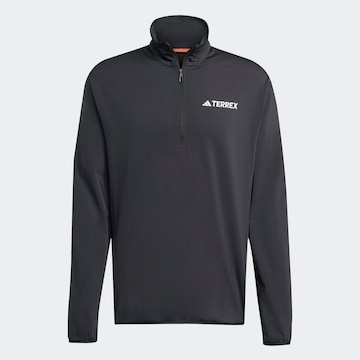 ADIDAS TERREX Athletic Sweater in Black