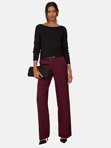 love & roses - Jersey en negro: frente
