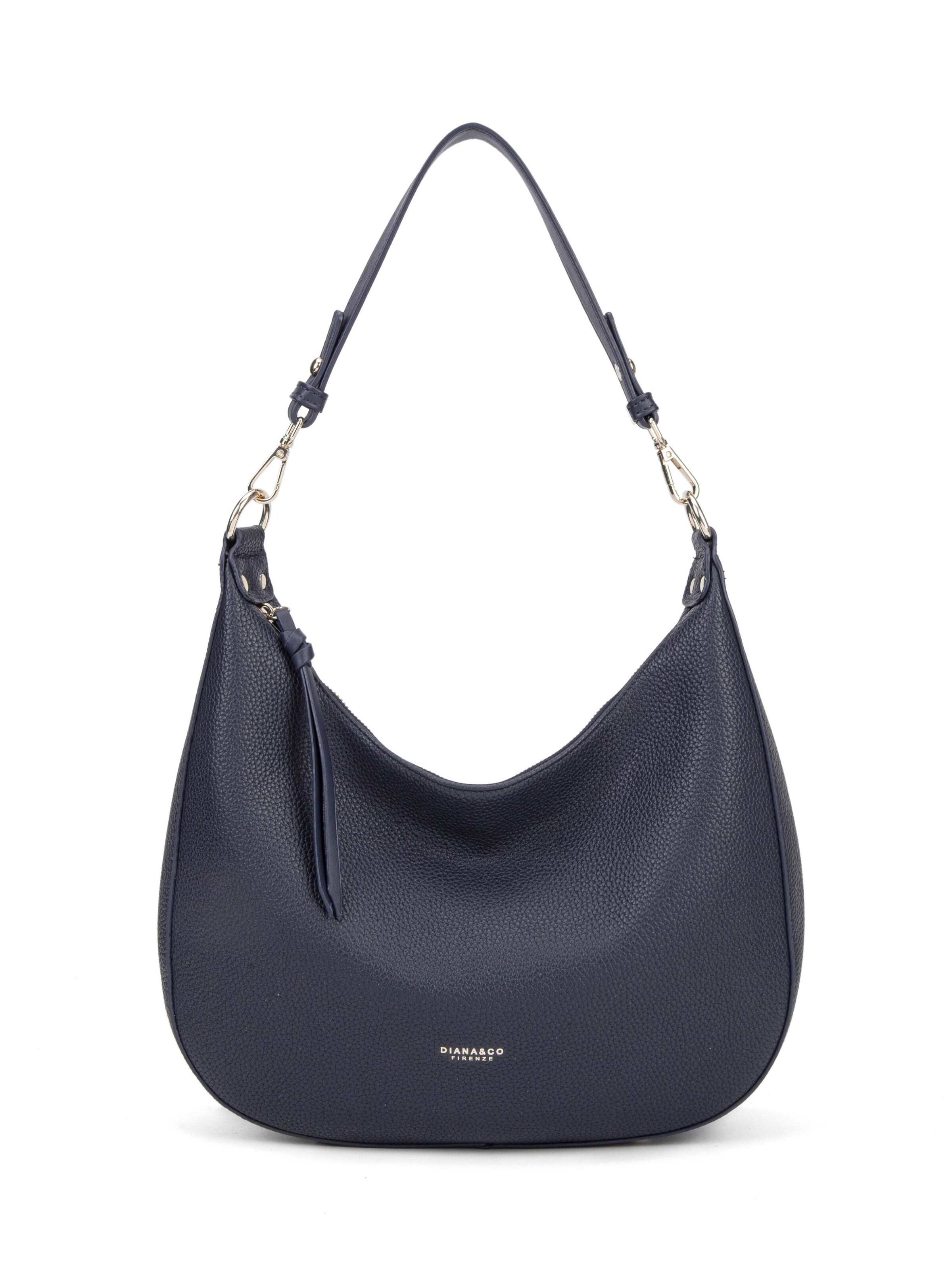 Borsa a spalla di Diana&Co. in blu: frontale