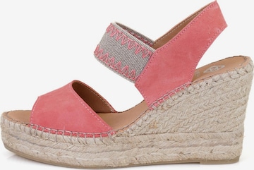 Desa Espadrilles in Pink: Vorderseite