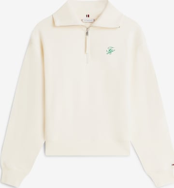 Bluză de molton de la TOMMY HILFIGER pe bej: față