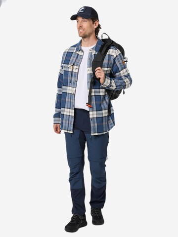 SWEDEMOUNT Regular fit Traditional button up shirt 'Nordkap' in Blue