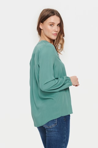 SAINT TROPEZ Blouse 'Eda' in Groen