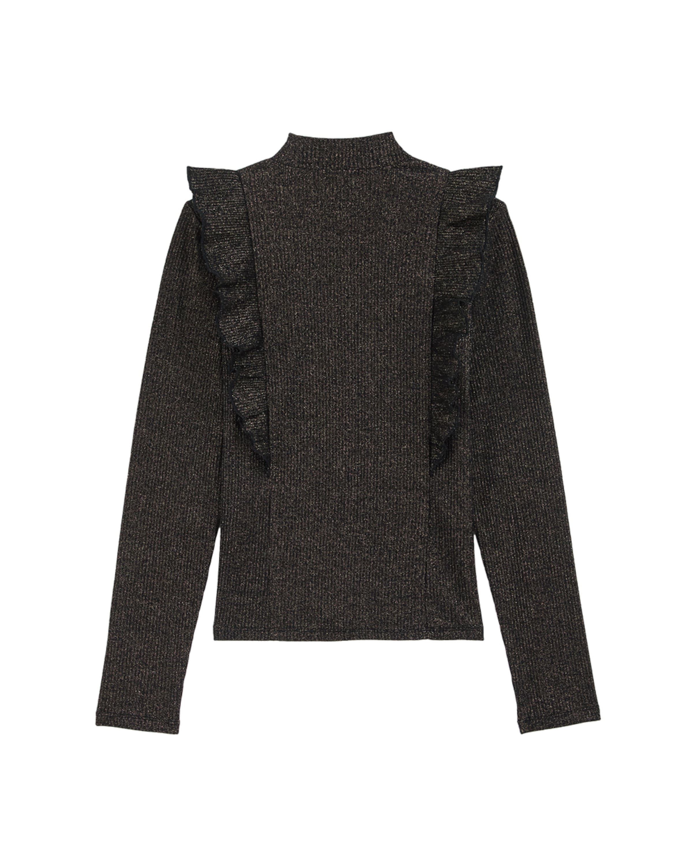 Maglietta di WE Fashion in nero: frontale