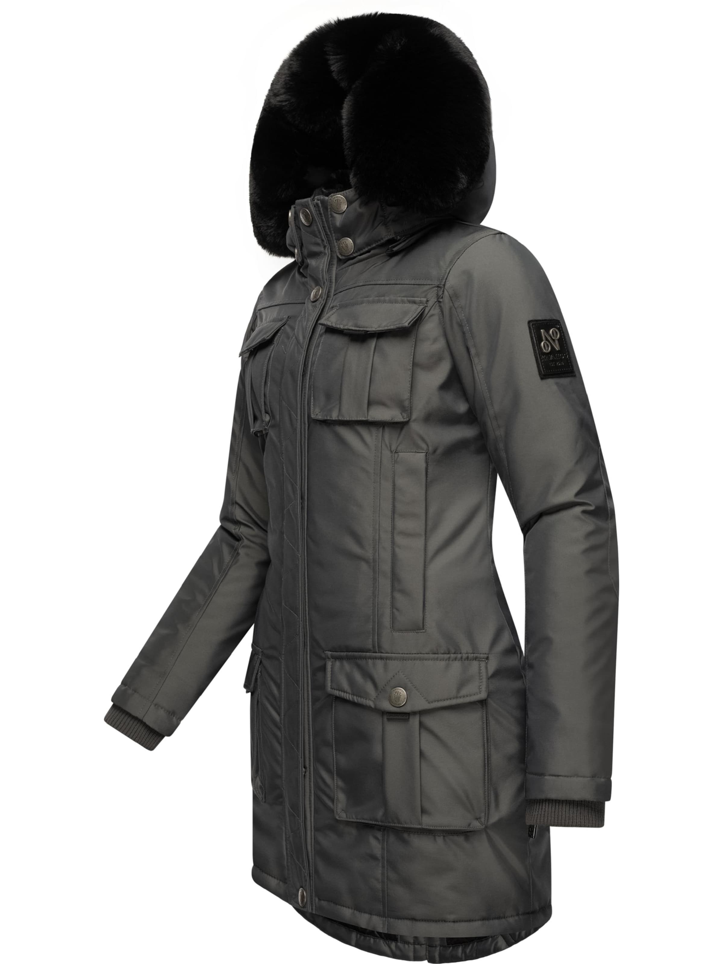 NAVAHOO Λειτουργικό μπουφάν 'Tiniis' σε γκρι