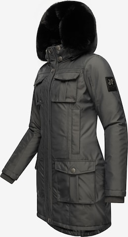 NAVAHOO Winterparka 'Tiniis' in Grau