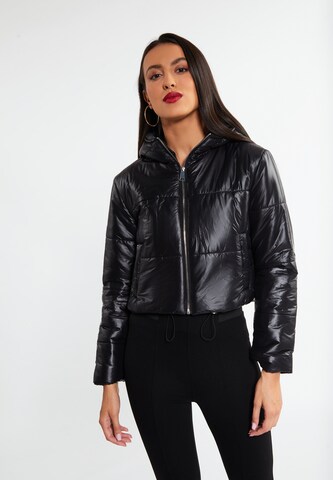 faina Between-Season Jacket in Black: front