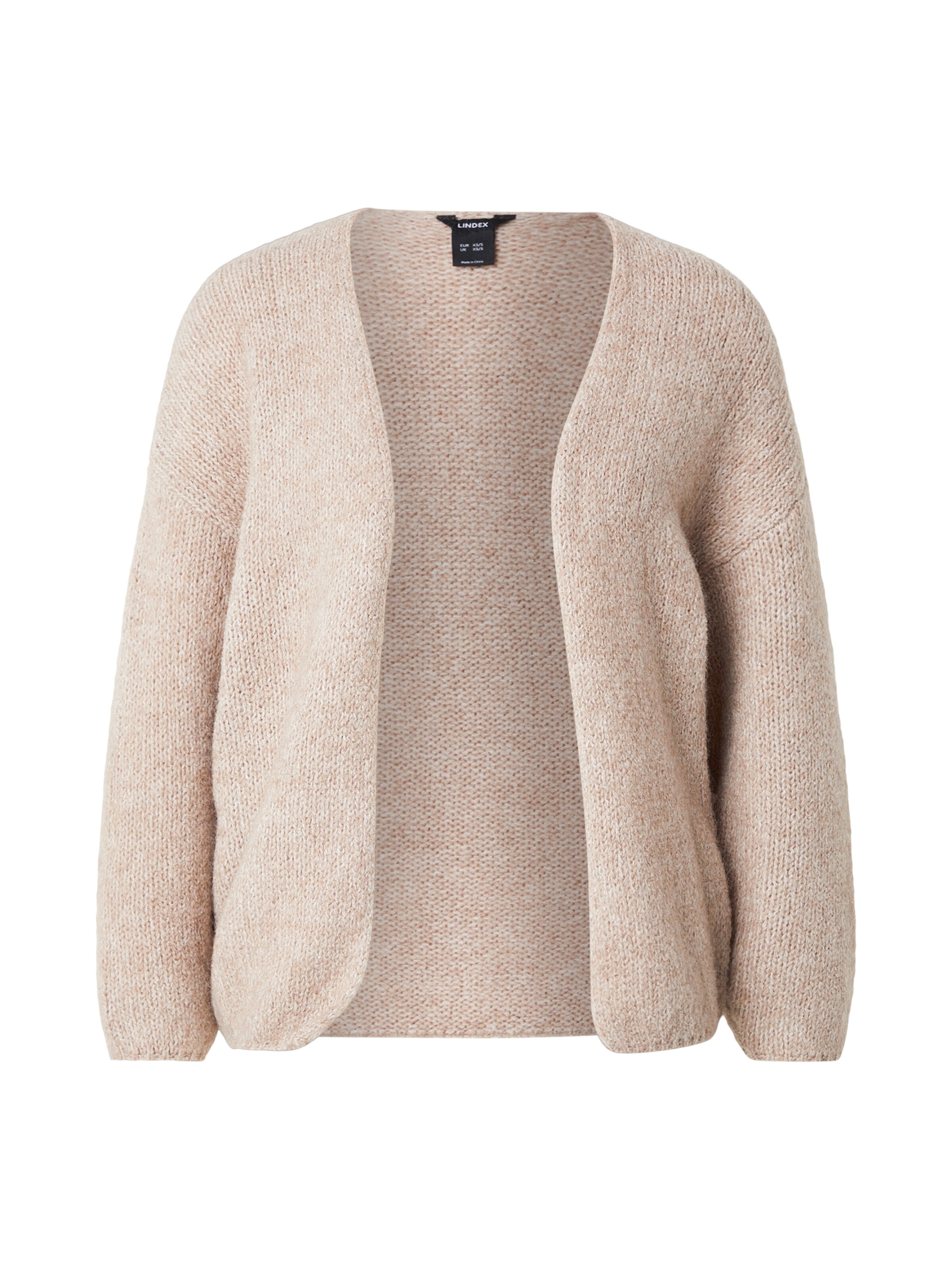 Lindex Knit cardigan 'Vanessa' in Brown: front