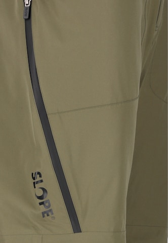 SLOPE Regular Sports trousers 'Zuki' in Green
