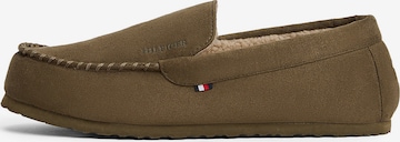 Pantoufle TOMMY HILFIGER en vert : devant