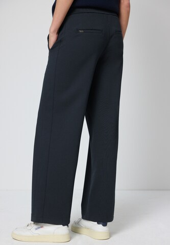 STREET ONE Wide Leg Hose in Blau