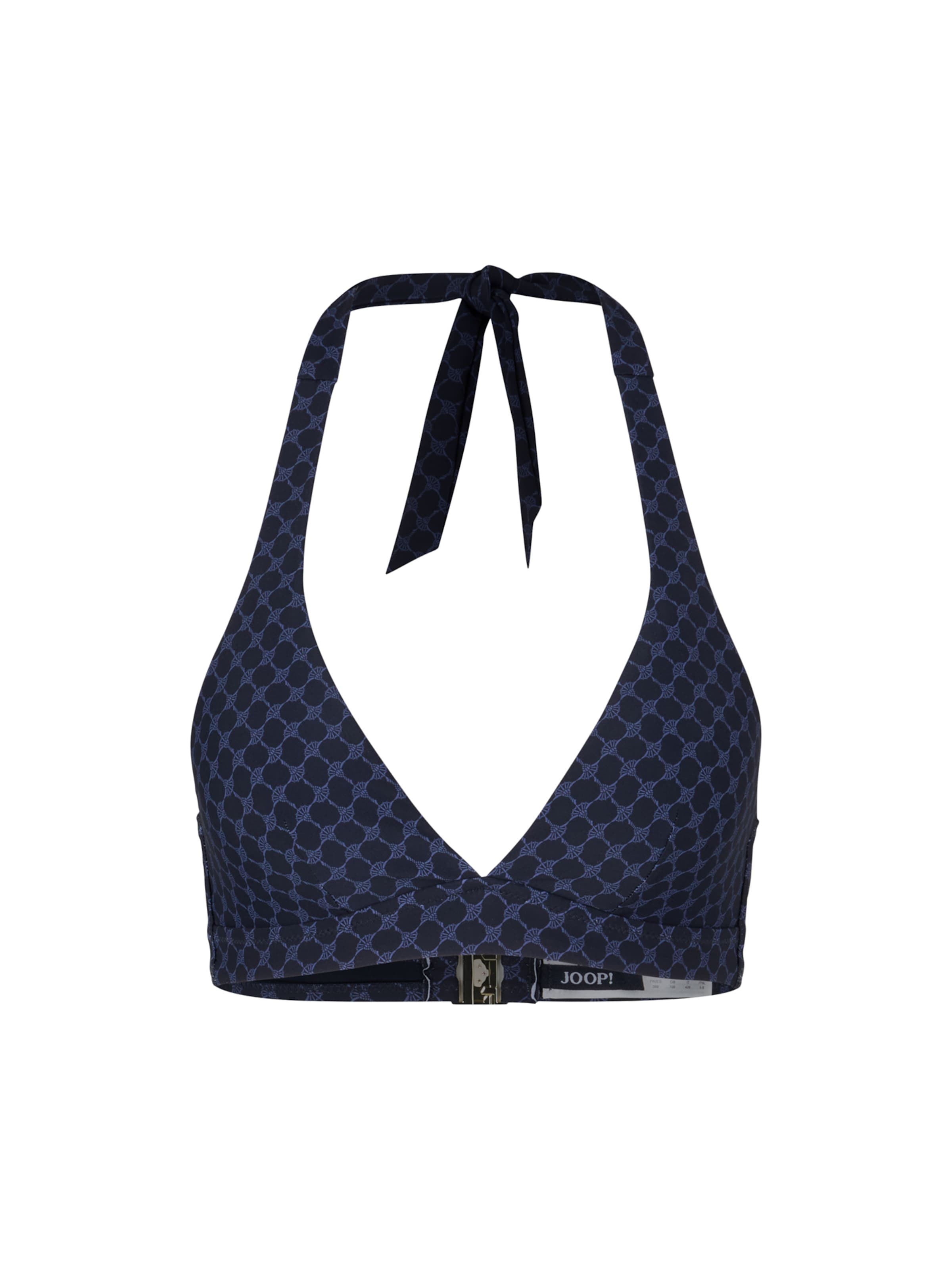 JOOP! Triangel Bikinitop in Blau: Vorderseite