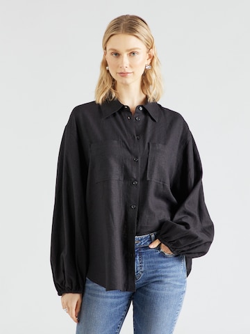 MYLAVIE Blouse in Black: front