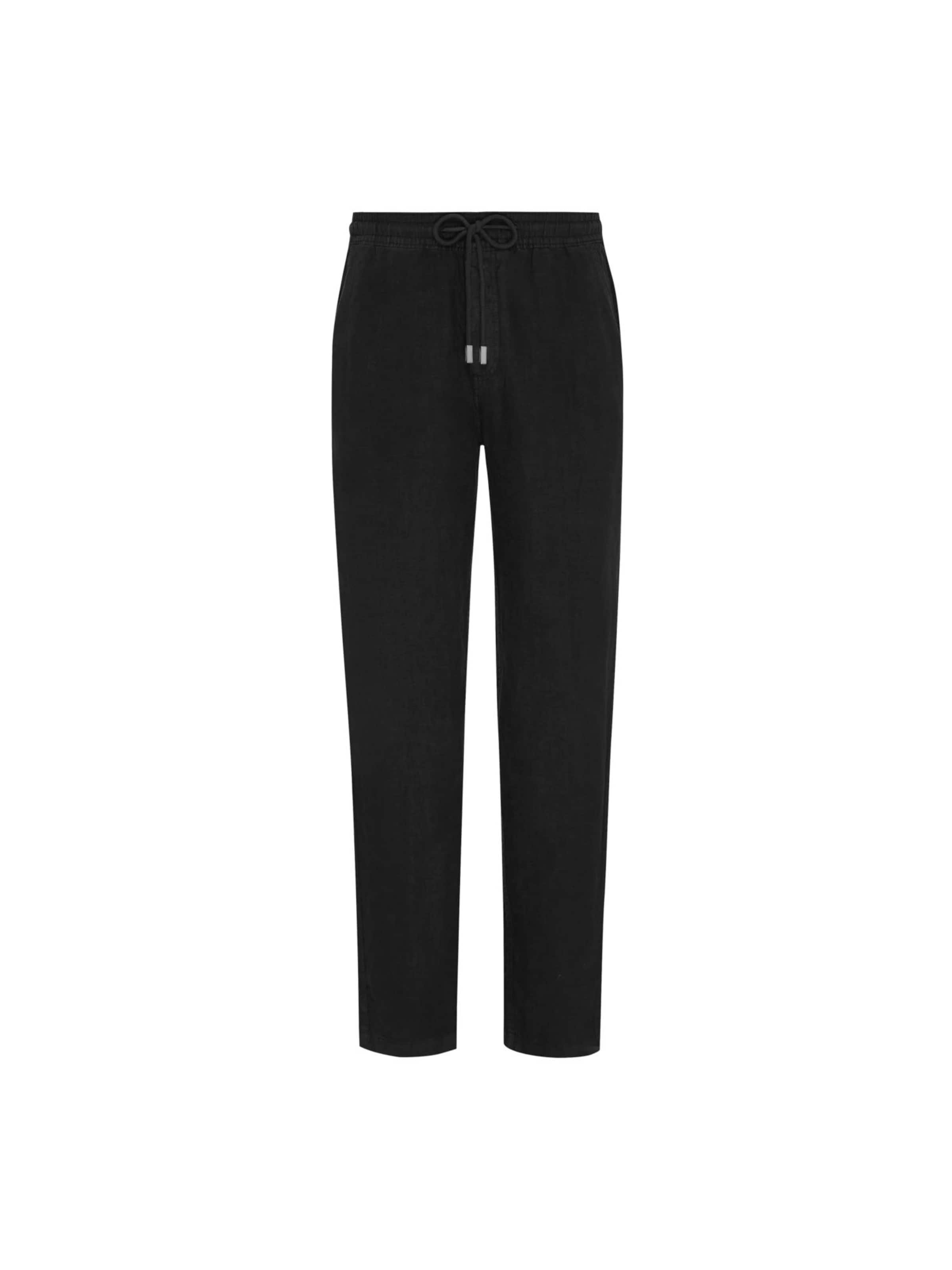 Vilebrequin - Pantalón en negro: frente