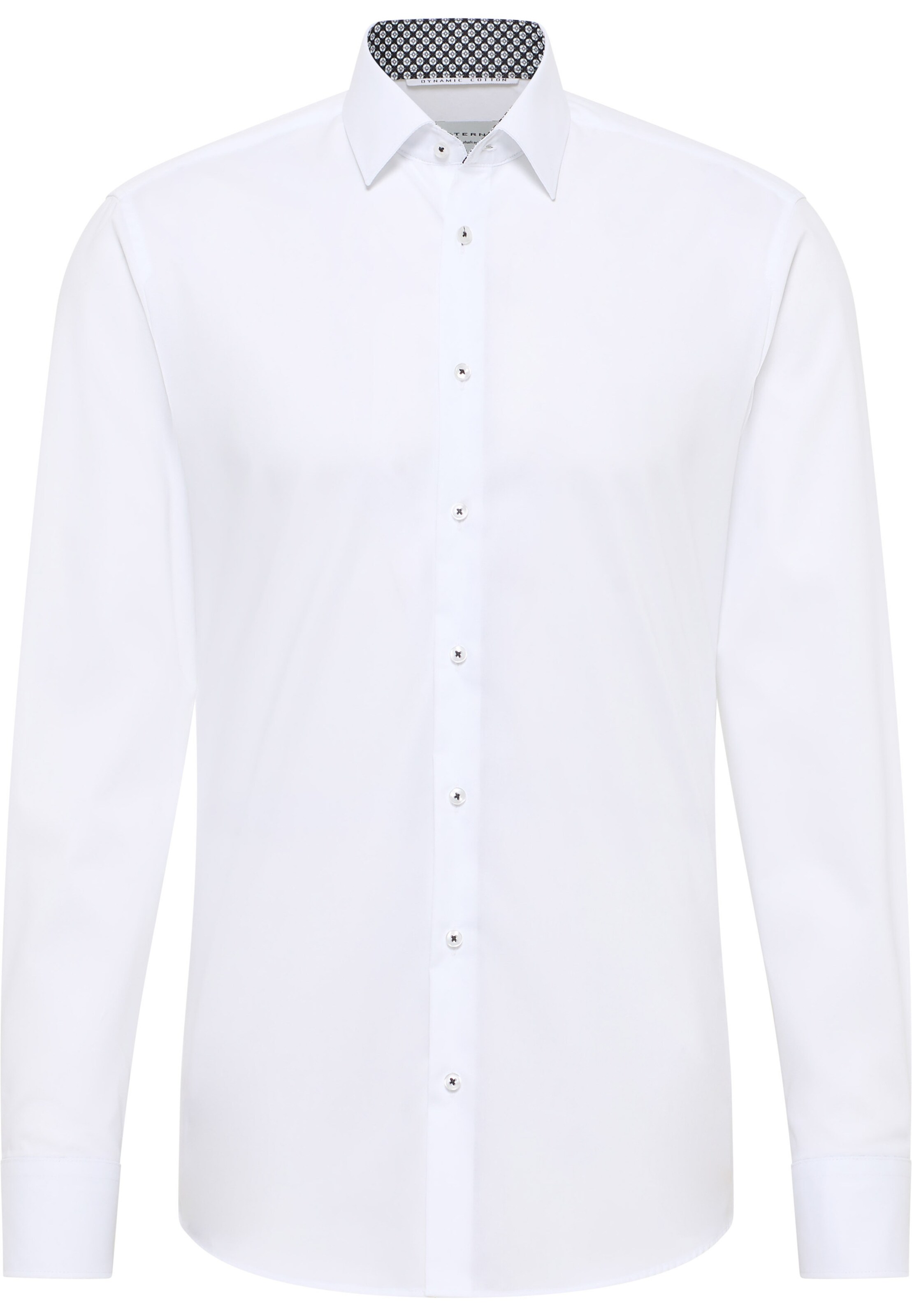 ETERNA Slim fit Zakelijk overhemd in Wit: voorkant
