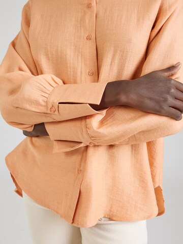 VERO MODA Blouse 'VMFLORA OLGA' in Orange