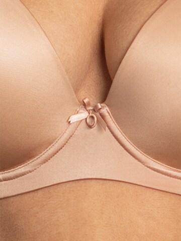 SugarShape T-Shirt BH 'Voilà ' in Braun