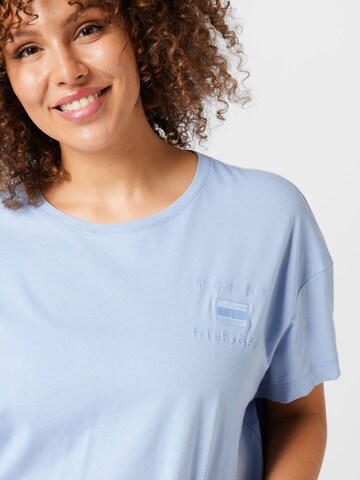 Tommy Hilfiger Curve T-Shirt in Blau