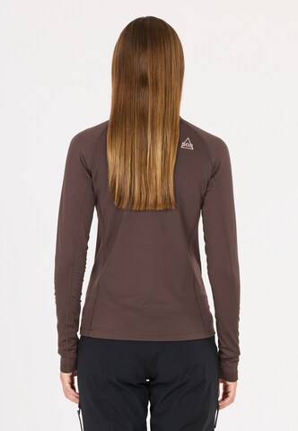 SOS Functioneel shirt 'Stratos' in Bruin