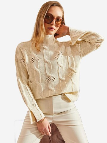 Pullover 'Pullover' di Bianco Lucci in bianco