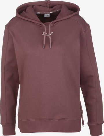 PUMA Sportief sweatshirt in Lila: voorkant