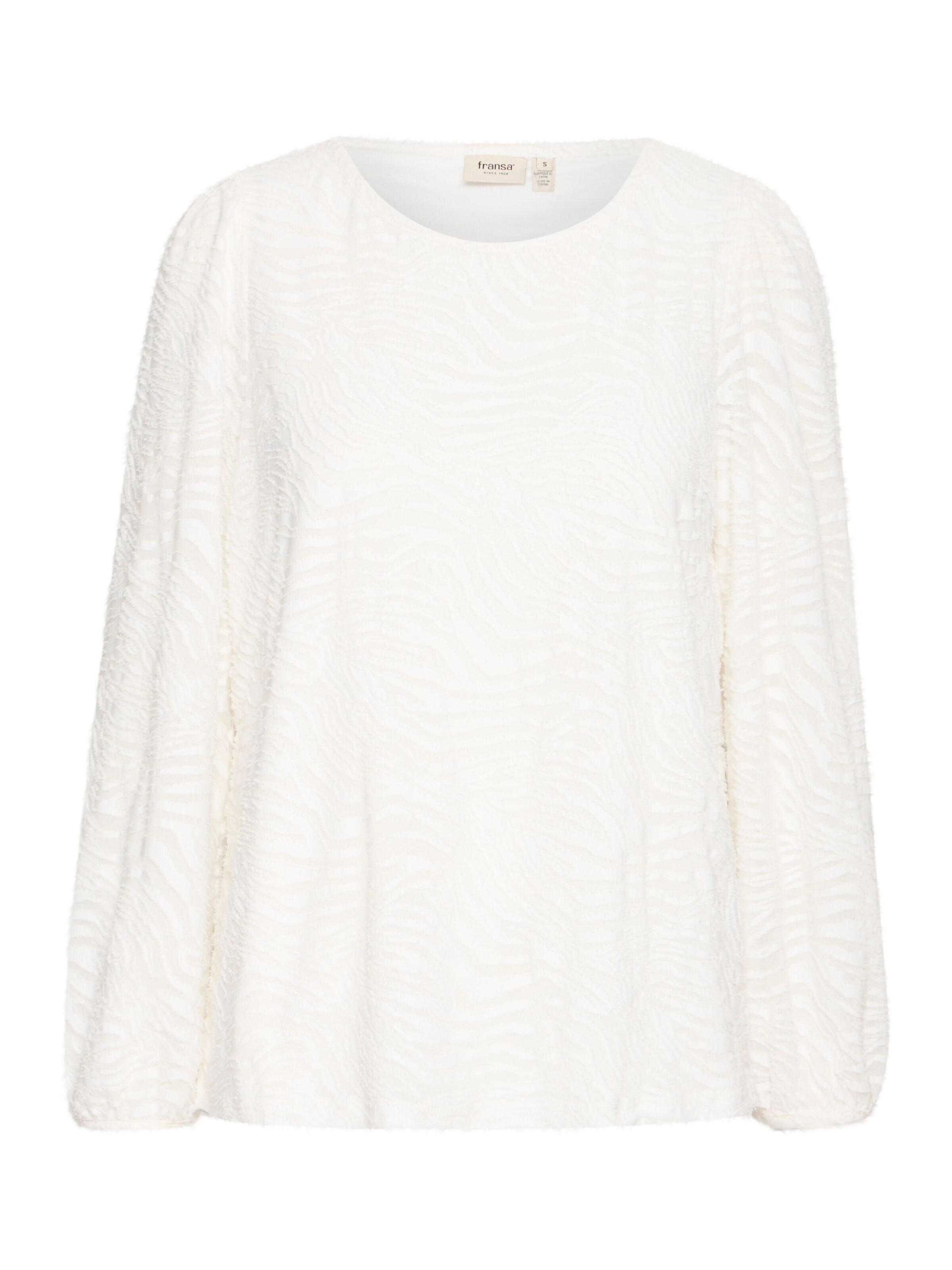 Fransa Blouse 'FRRie' in White: front