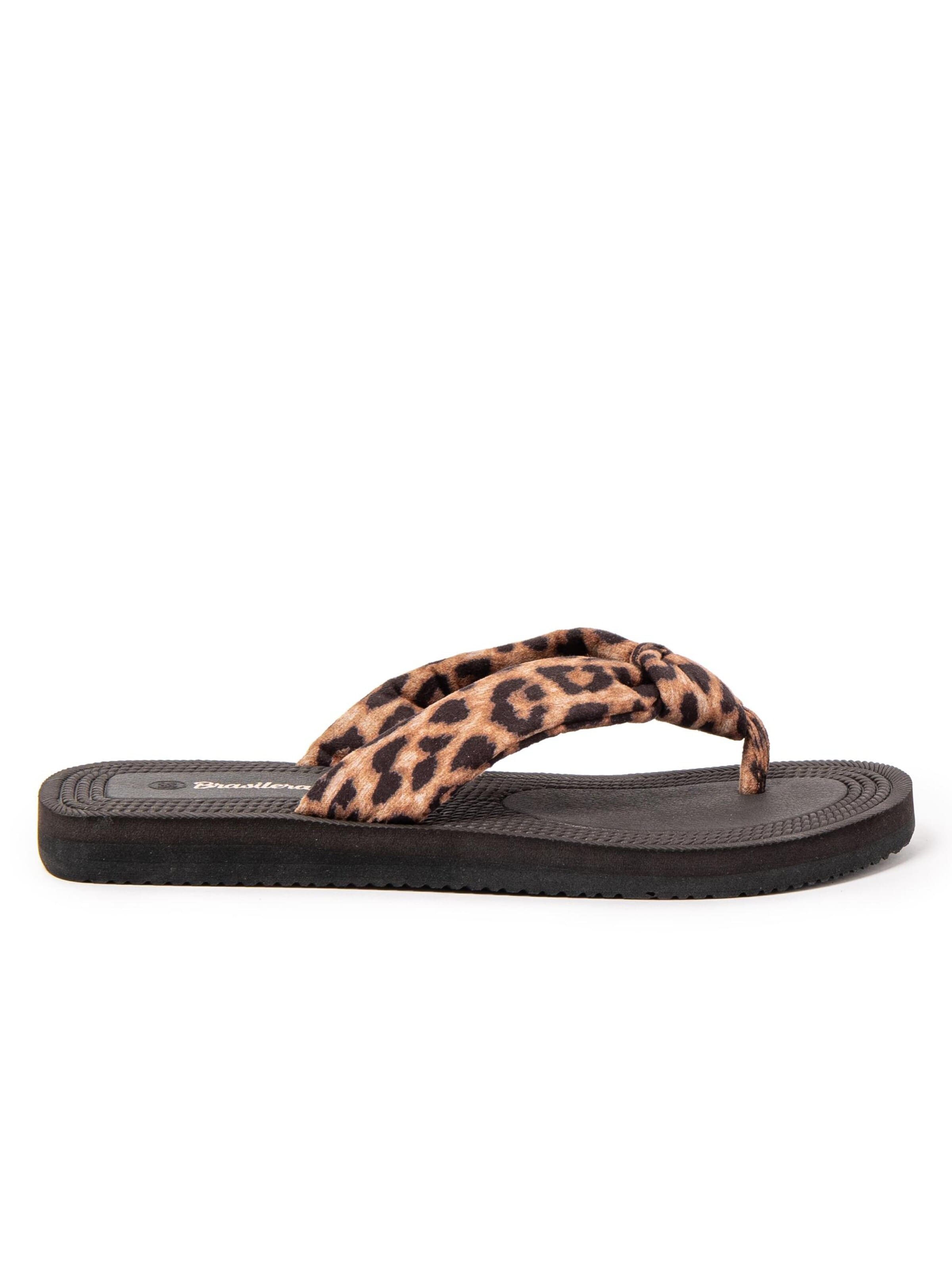 Brasileras T-bar sandals 'Savanna' in Black