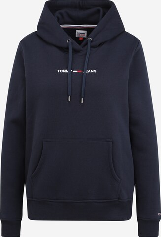 Tommy Jeans Sweatshirt in Blauw: voorkant