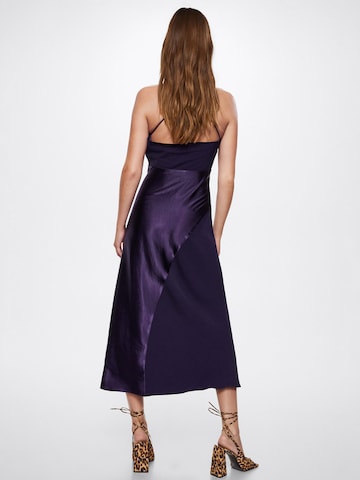 MANGO Společenské šaty 'Lost' – fialová