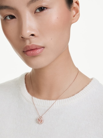 Collana di Swarovski in oro: frontale
